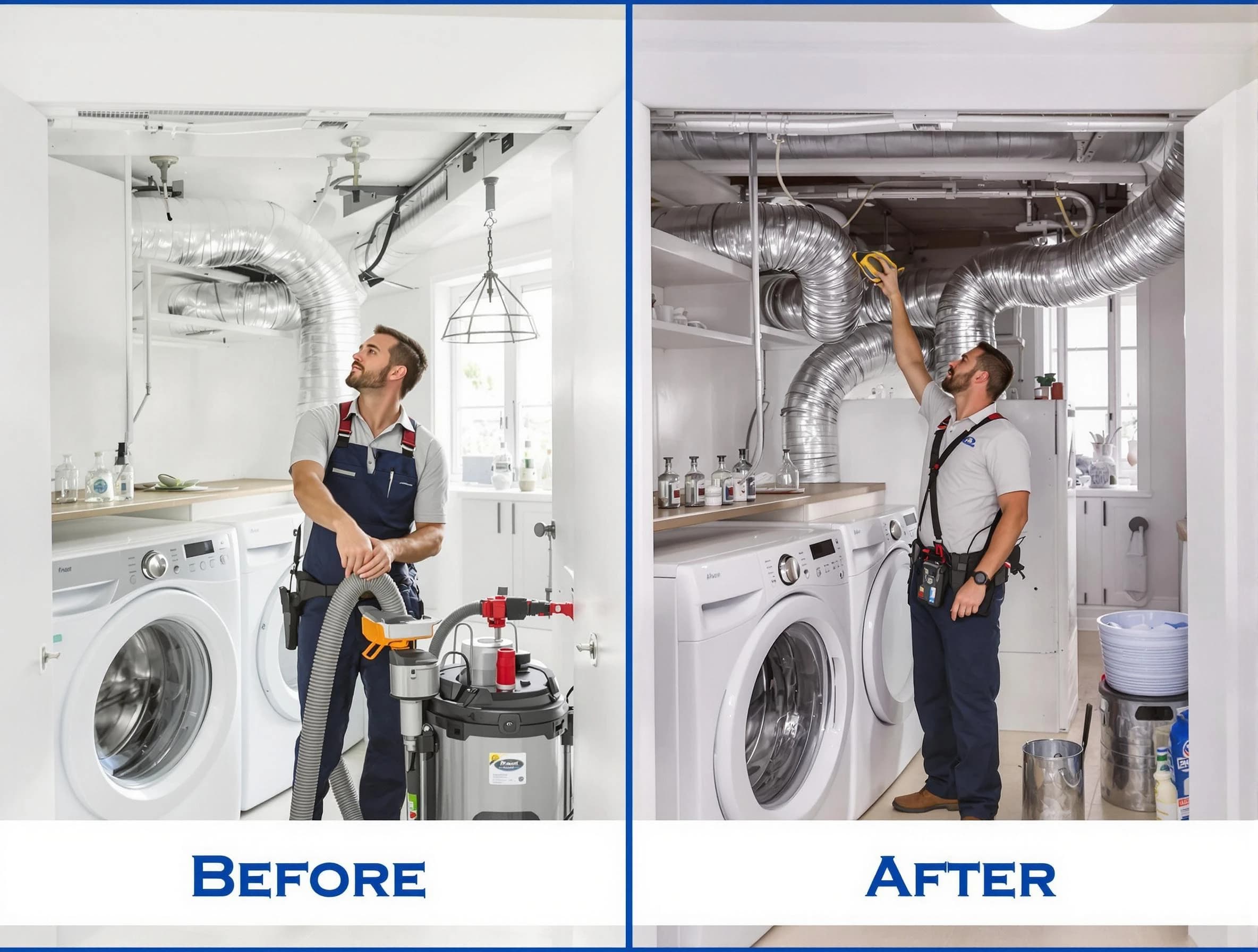 Expert gas dryer vent cleaning by Douglasville Dryer Vent Cleaning in Douglasville