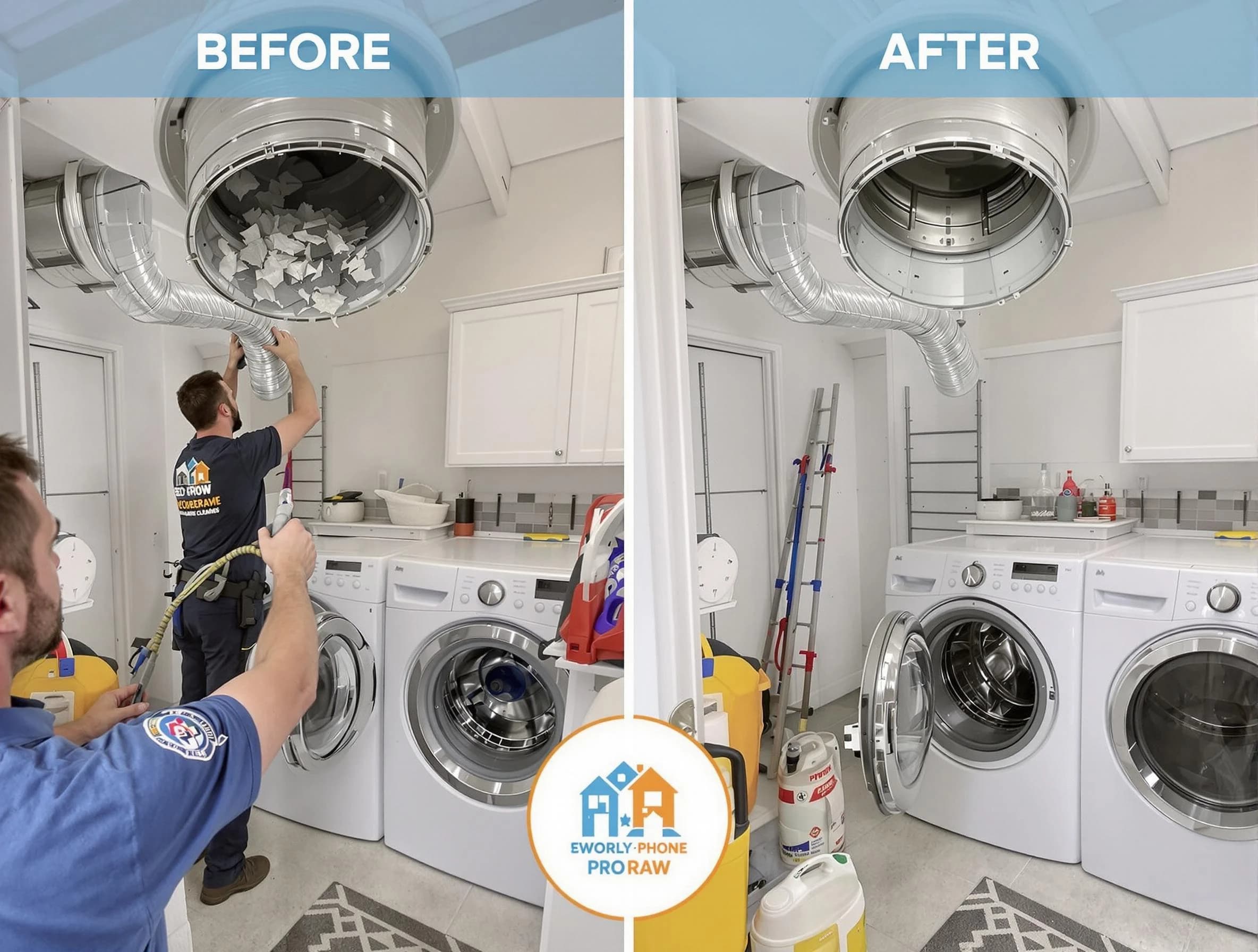 Residential dryer vent cleaning by Douglasville Dryer Vent Cleaning in Douglasville