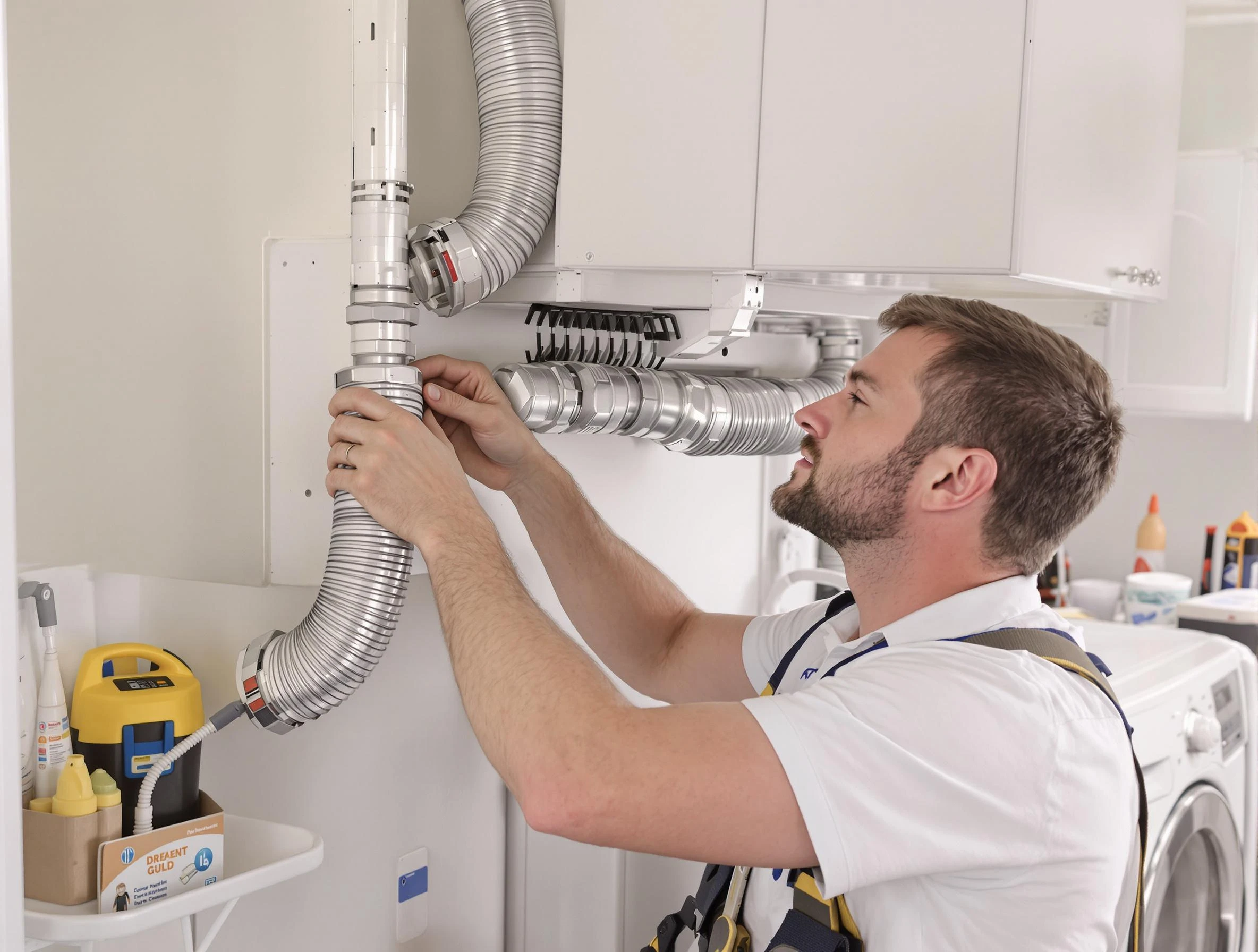 Professional dryer vent repair and installation by Douglasville Dryer Vent Cleaning in Douglasville