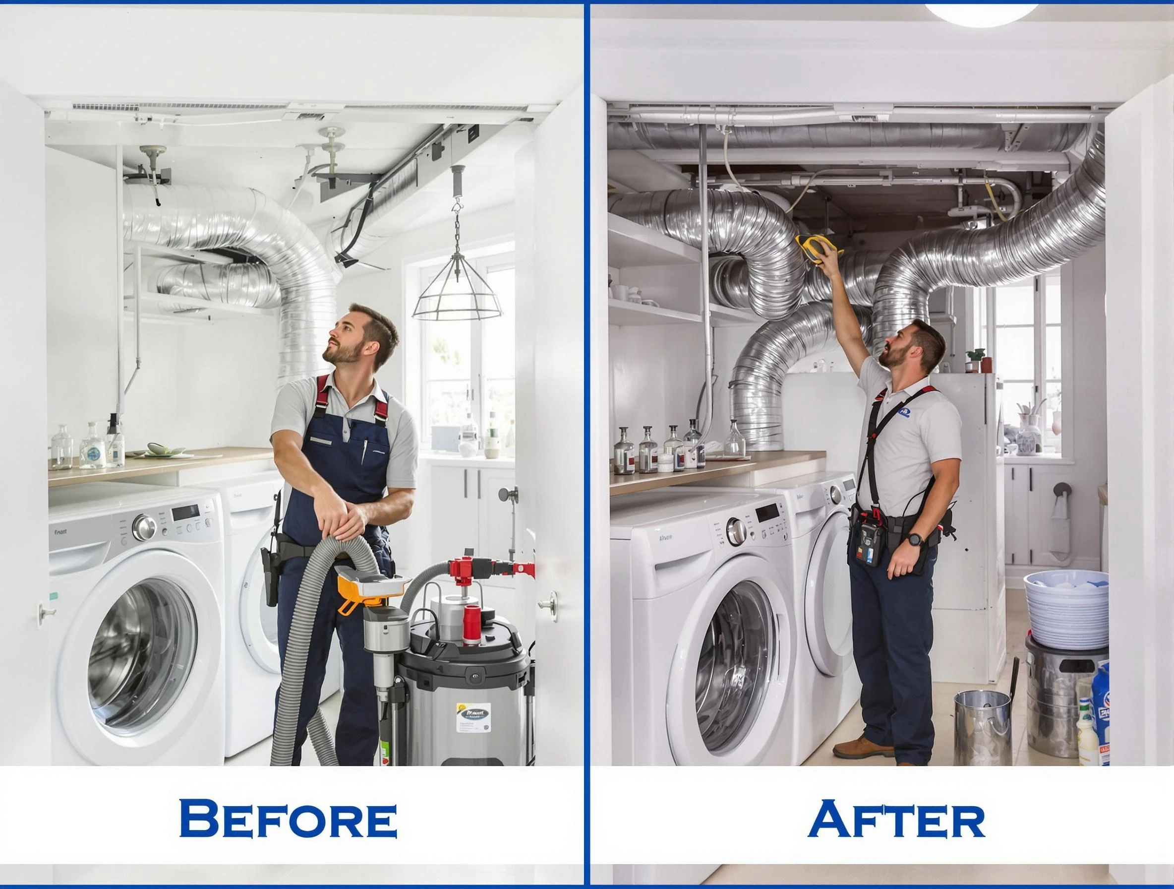 Expert gas dryer vent cleaning by Douglasville Dryer Vent Cleaning in Douglasville